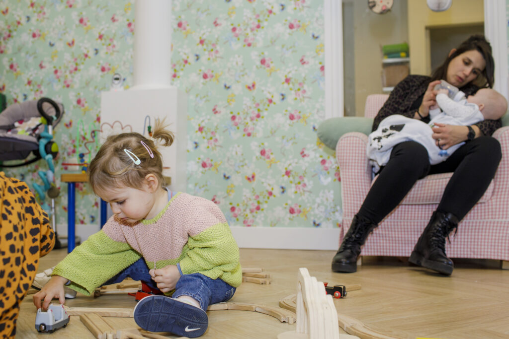 Baby en peuter samen in een verticale groep bij Altijd Lente